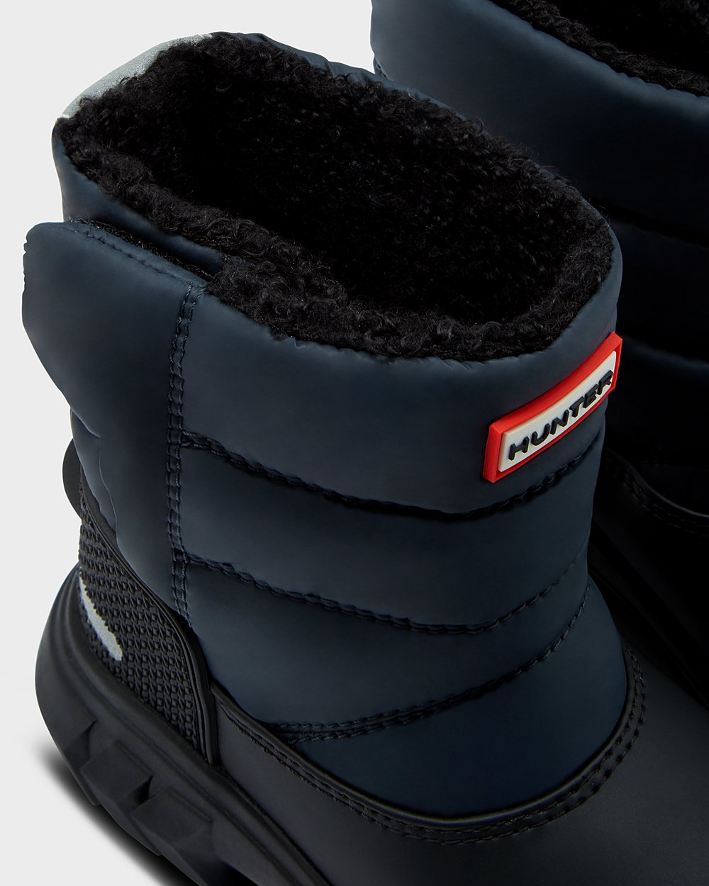 Botas De Neve Hunter Criança Azul Marinho/Pretas - Original Little Insulated - 40JOQBLYN